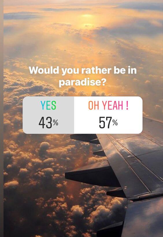 Polls Sample for Instagram image