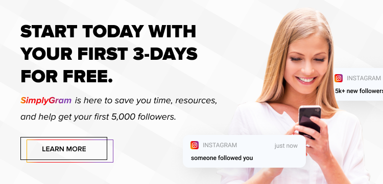 Instagram account promotion service