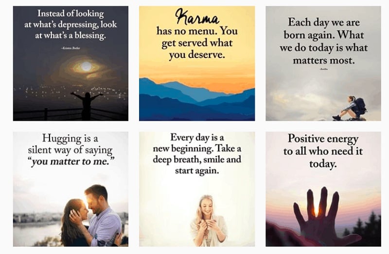 Inspirational phrases